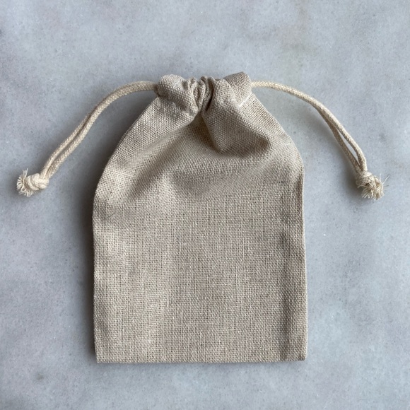 🆕 10 x Linen Bags - Picture 3 of 4